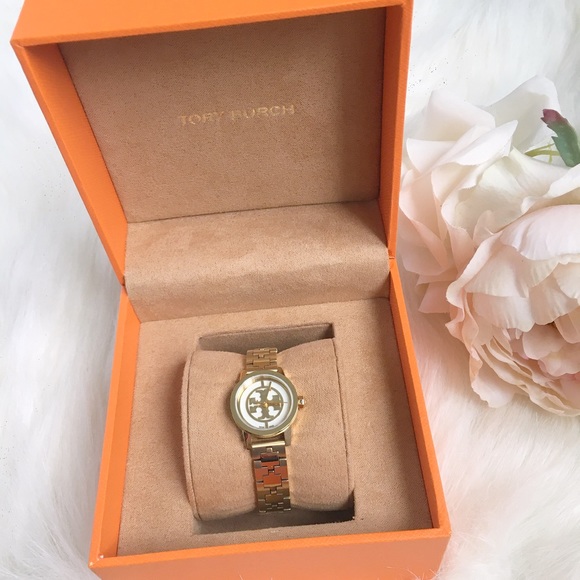 Tory Burch Accessories - Tory Burch “Reva” watch (includes links and box)